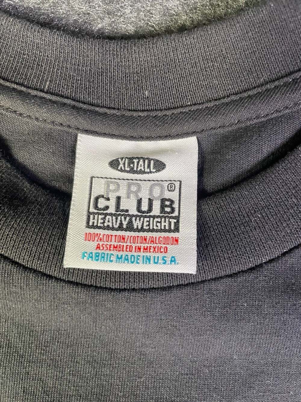 Pro Club Heavy Weight T-Shirt Xl-Tall Black Cotton